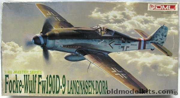 DML 1/48 Focke-Wulf FW-190 D-9 Masters Series - JG6 Major Gerhard Barkhorn / JV44 Hauptmann Waldemar Wubke - (FW190D9), 5503 plastic model kit